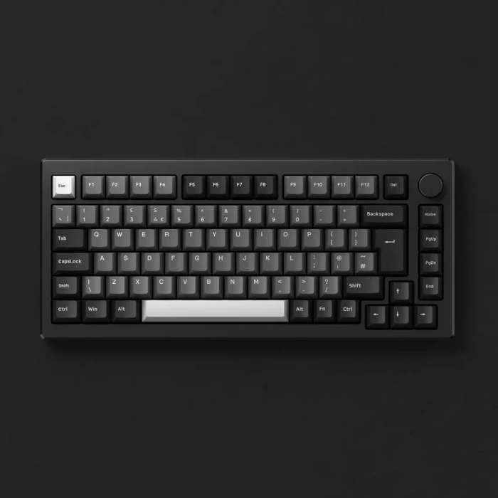 Akko MOD 007B HE, Black & Silver, LEDs RGB, hot-swap, Cream Yellow Magnetic, USB/Bluetooth, DE