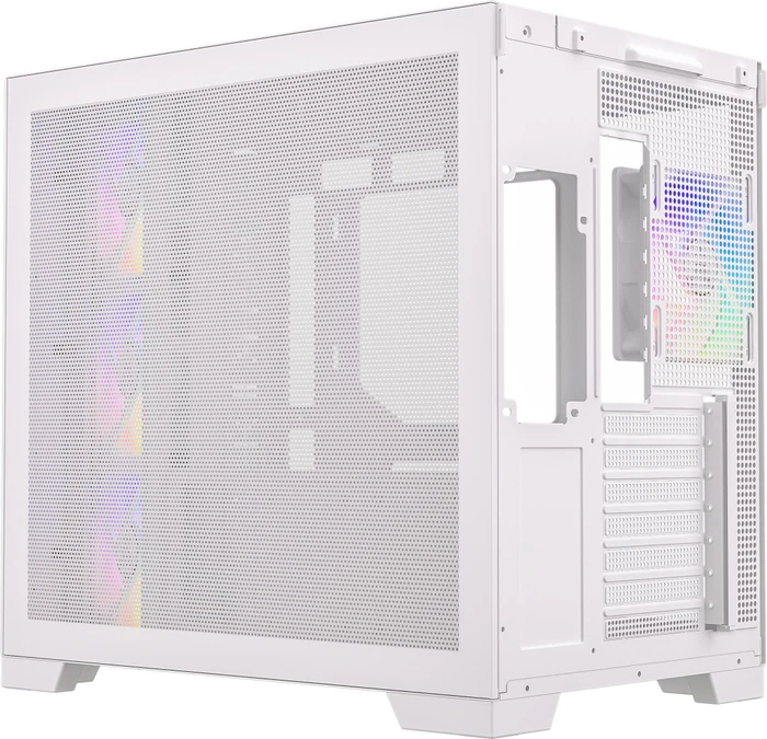 Silentware View A-RGB White, Glasfenster