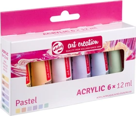 Royal Talens Art Creation Pastel Acrylfarben, 6 Farben, 12ml