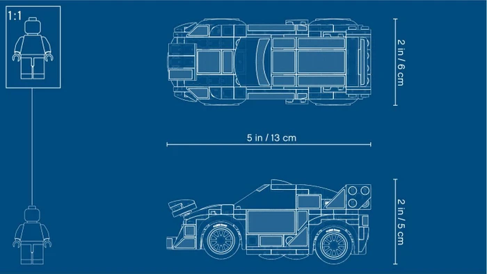 LEGO Speed Champions - Ford Fiesta M-Sport WRC