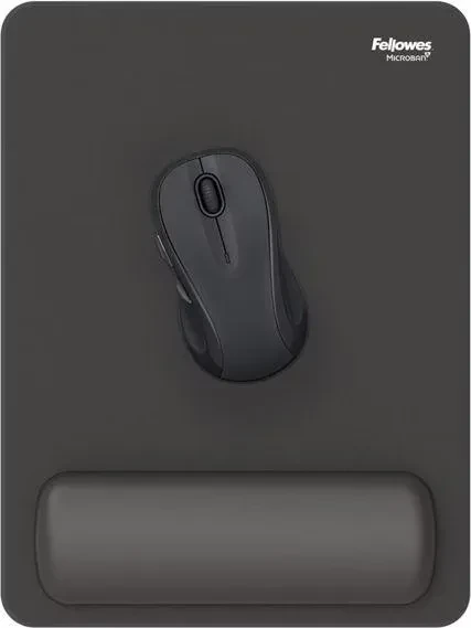 Fellowes Breyta XL Mausepad mit Handgelenkauflage, 280x210mm, schwarz