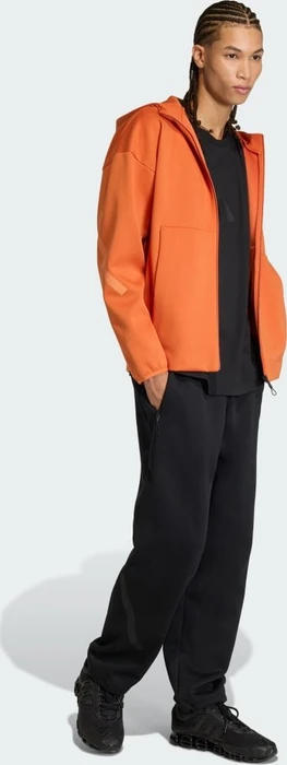 adidas Z.N.E. Zip Hoodie fox orange (Herren)