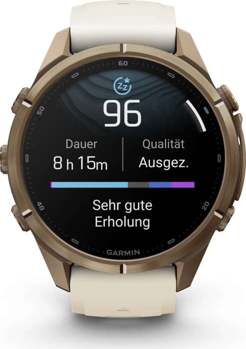 Garmin Fenix 9 Pro 43mm autumn gold titanium/cream-french grey