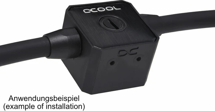 Alphacool Eisstation DC-LT Solo Top Pumpenaufsatz, G1/4 Acetal