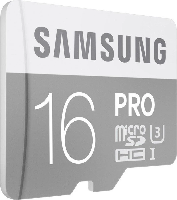 Samsung PRO R90/W60 16GB Kit, UHS-I U3, Class 10