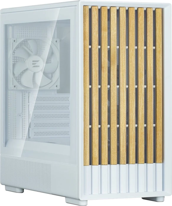 Zalman P10 NAMU White, Glasfenster