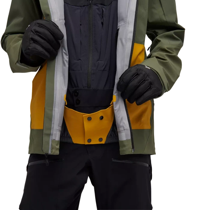 Black Diamond Recon Stretch Pro Shell Funktionsjacke tundra/amber (Herren)