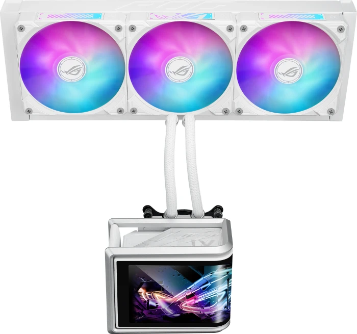 ASUS ROG Ryuo IV SLC 360 ARGB White Edition, weiß