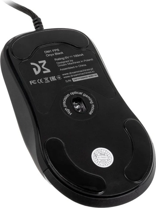 Dream Machines DM1 FPS Onyx Black, grau, USB
