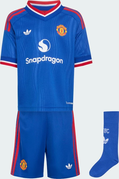 adidas Manchester United 2026/2027 Auswärtsausrüstung royal blue (Junior)