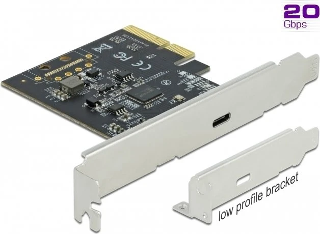 DeLOCK 1x USB-C 3.2, PCIe 3.0 x4