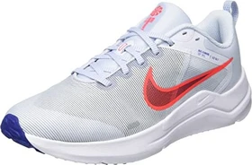 Nike Downshifter 12 football grey/concord/white/bright crimson (Herren)