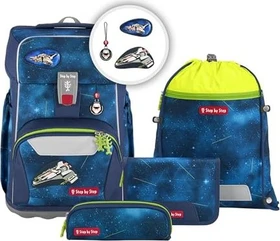 Step by Step Giant Starship Schulrucksack-Set, 5-tlg.
