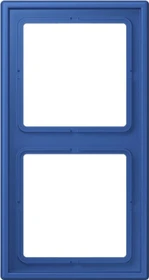 Jung Rahmen 2-fach, bleu outremer 59