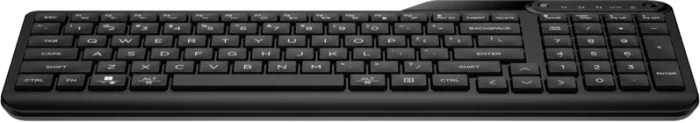 HP 460 Multi-Device Bluetooth Keyboard, Jet Black, Bluetooth, DE