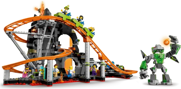 LEGO City - Lava Land-Achterbahnpark