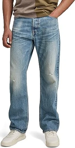 G-Star Dakota Regular Straight Jeans antique faded niagara destroyed (Herren)
