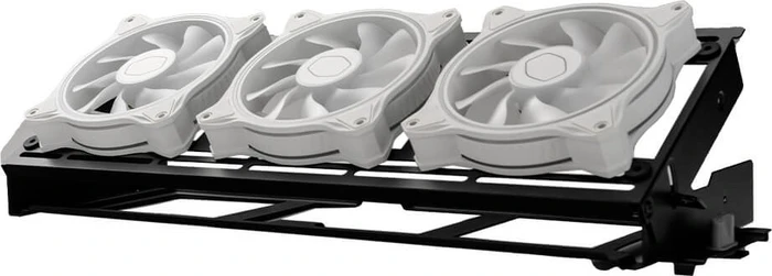 Cooler Master HAF 700 Evo Titanium Grey, grau, Glasfenster