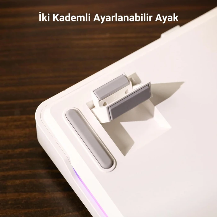 Aula F87 Wireless, Thunder Black, LEDs RGB, hot-swap, LEOBOG Graywood V3, USB/Bluetooth, US