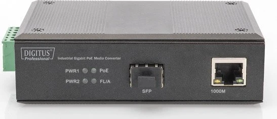 Digitus Industrial, RJ-45, SFP, PoE+