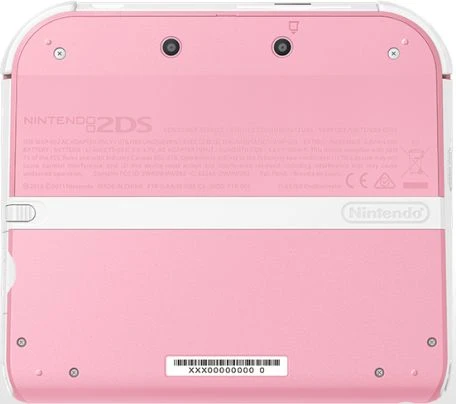 Nintendo 2DS rosa/weiß