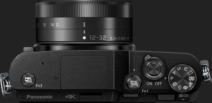 Panasonic Lumix DC-GX800 schwarz mit Objektiv Lumix G Vario 12-32mm 3.5-5.6 ASPH OIS