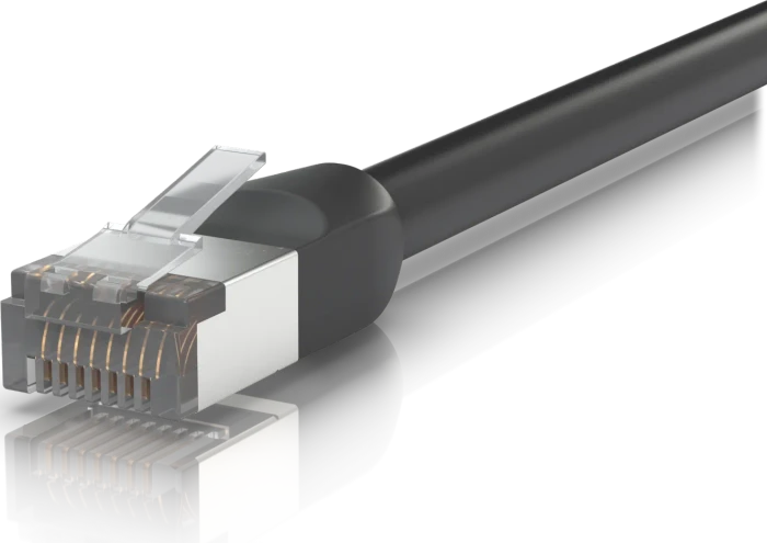 Ubiquiti UniFi Patchkabel Outdoor, Cat6, RJ-45/RJ-45, 3m, schwarz