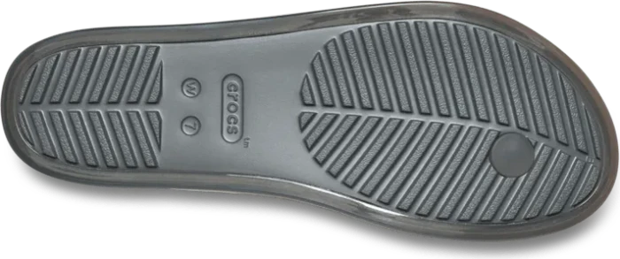 Crocs Miami Round Toe Jelly Flip carbon jelly (Damen)