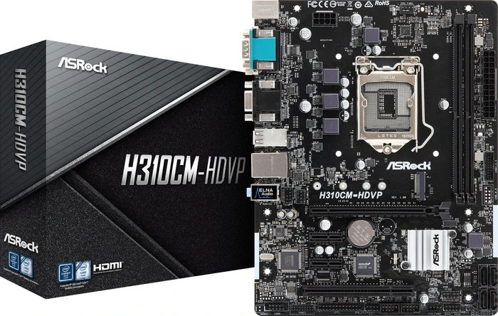 ASRock H310CM-HDVP (Intel 1151 v2)