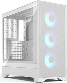 Fractal Design Pop 2 Air White TG RGB, Glasfenster