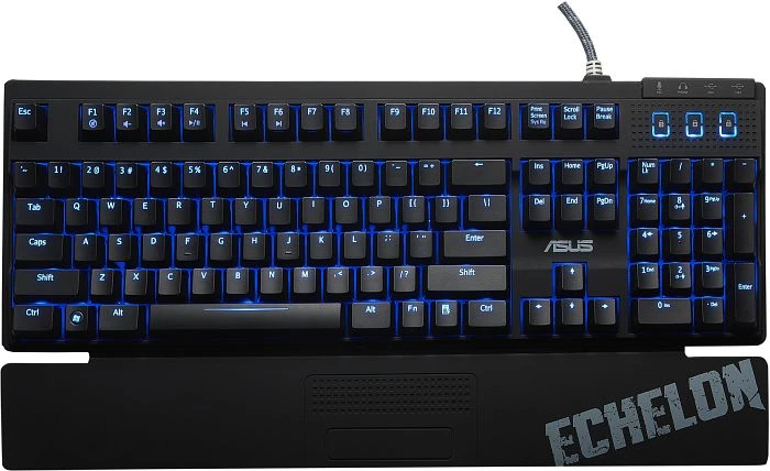 ASUS Echelon, MX BLACK, PS/2 & USB, DE