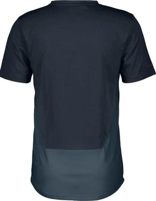 Scott Trail Flow DRI Trikot kurzarm dark blue/metal blue (Herren)