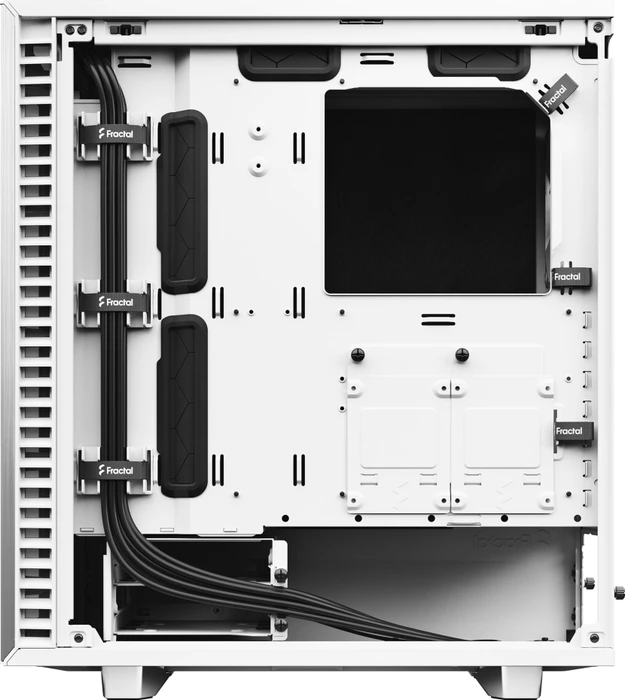 Fractal Design Define 7 Compact White Solid, schallgedämmt