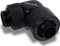 Alphacool Eiszapfen 90° Schlauchanschluss G1/4" auf 13/10mm, deep black, 4er-Pack Vorschaubild