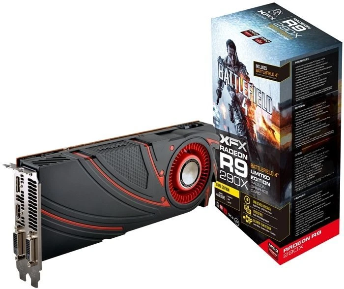 XFX Radeon R9 290X Battlefield 4 Edition, 4GB GDDR5, 2x DVI, HDMI, DP