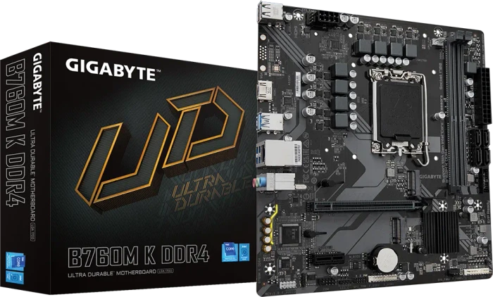GIGABYTE B760M K DDR4 (Intel 1700)