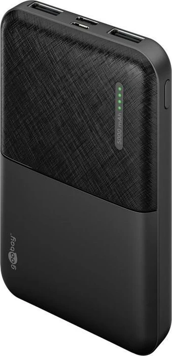 Wentronic Powerbank kompakt 5000mAh schwarz