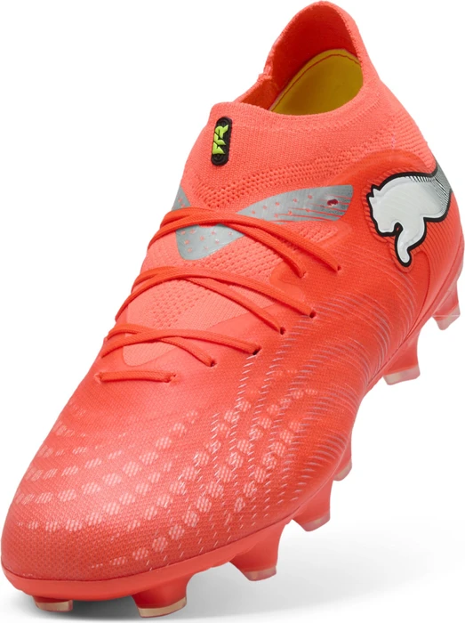 Puma Future 9 Pro FG/AG glowing red/puma white/puma black/puma silver (Junior)
