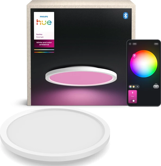 Philips Hue White and Color Ambiance Surimu LED Panel 60x60 60W