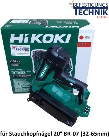 Hikoki NT1865DAW4Z Akku-Nagler solo