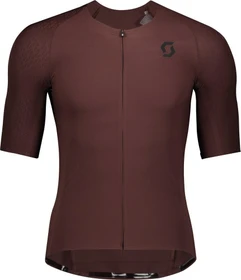Scott RC Premium Kinetech Trikot kurzarm maroon red/black (Herren)