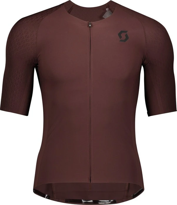 Scott RC Premium Kinetech Trikot kurzarm maroon red/black (Herren)
