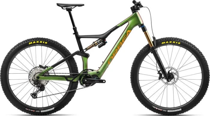 Orbea Rise M10 chameleon goblin green/black Modell 2023