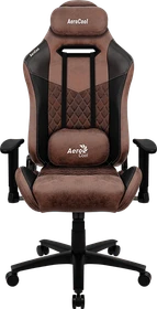 AeroCool Duke AeroSuede Gamingstuhl, rot/schwarz