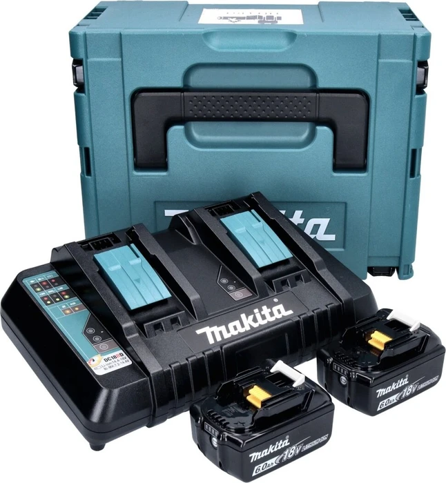 MAKITA Power Source Kit Li 18,0V 5Ah Doppelladegerät + 4 Akkus, im Karton kaufen - große Auswahl an Top Marken