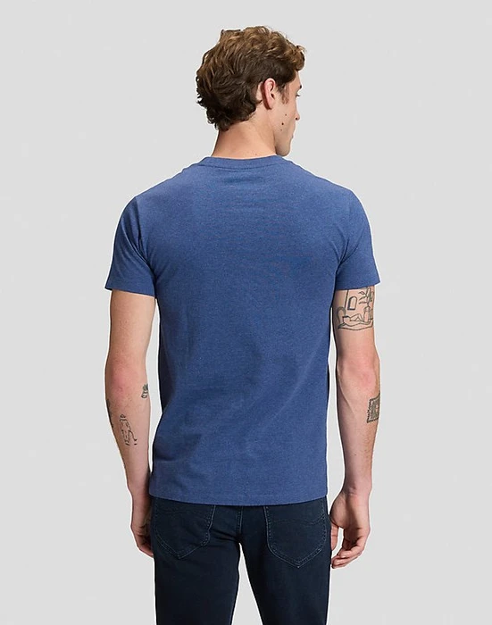 Lee Slim Ultimate Pocket T-Shirt kurzarm navy mele (Herren)