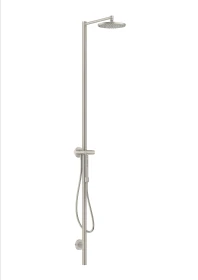 Hansgrohe Axor Starck Nature Duschsäule mit Kopfbrause 240 1jet edelstahloptik