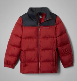 Columbia Puffect II Jacke red oxide/black (Junior)