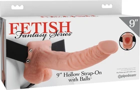Pipedream Fetish Fantasy Umschnall-Dildo 9" Hollow hautfarbe/hell