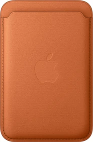 Apple iPhone Feingewebe Wallet mit MagSafe fuchsrot